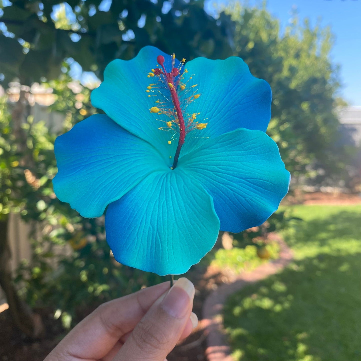 Millilani Large Hibiscus Sei Aute Hair Flowers 9cm Pacifika - Island Aesthetica