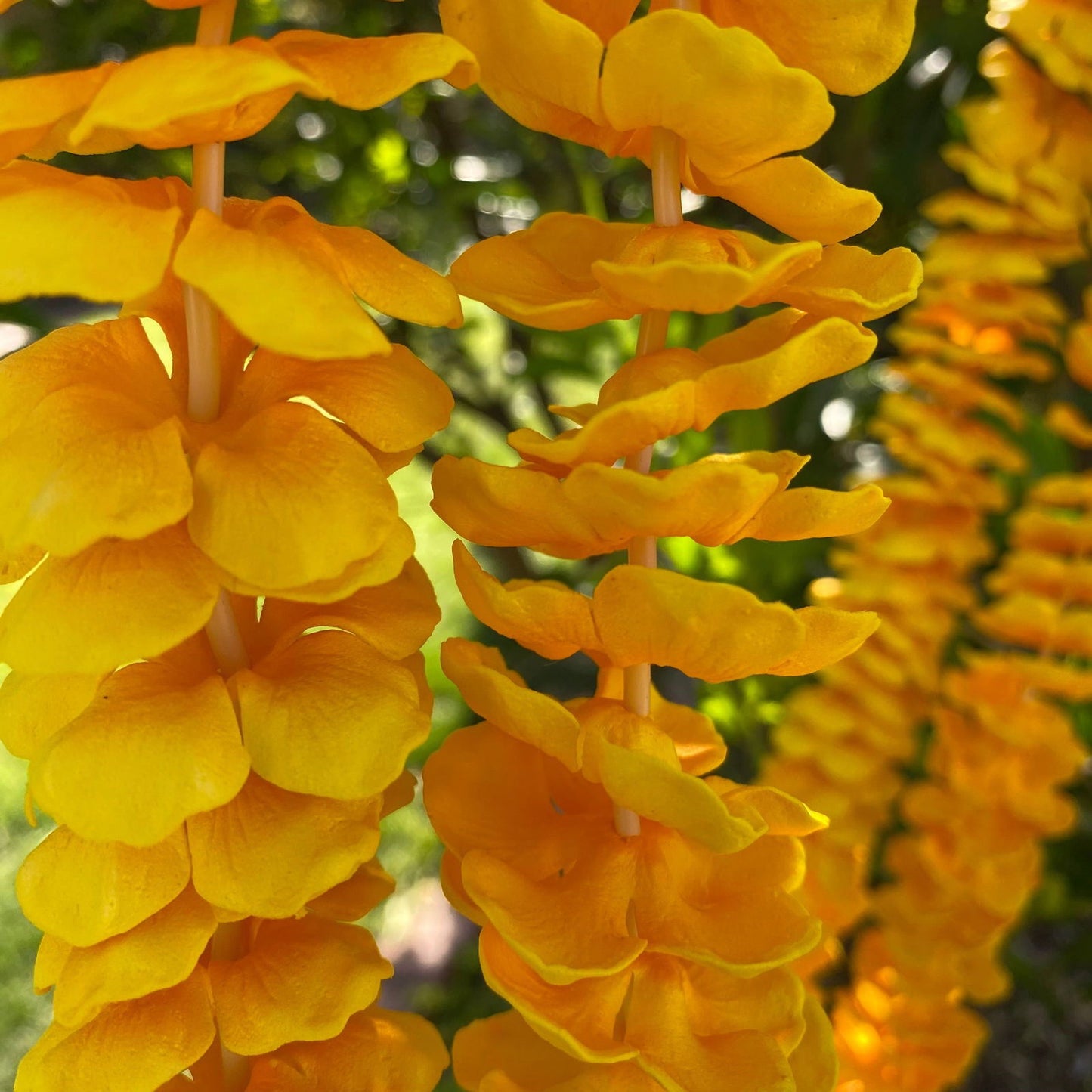 Premium Mini Hibiscus Lei 40cm Hawaiian Luau - Island Aesthetica