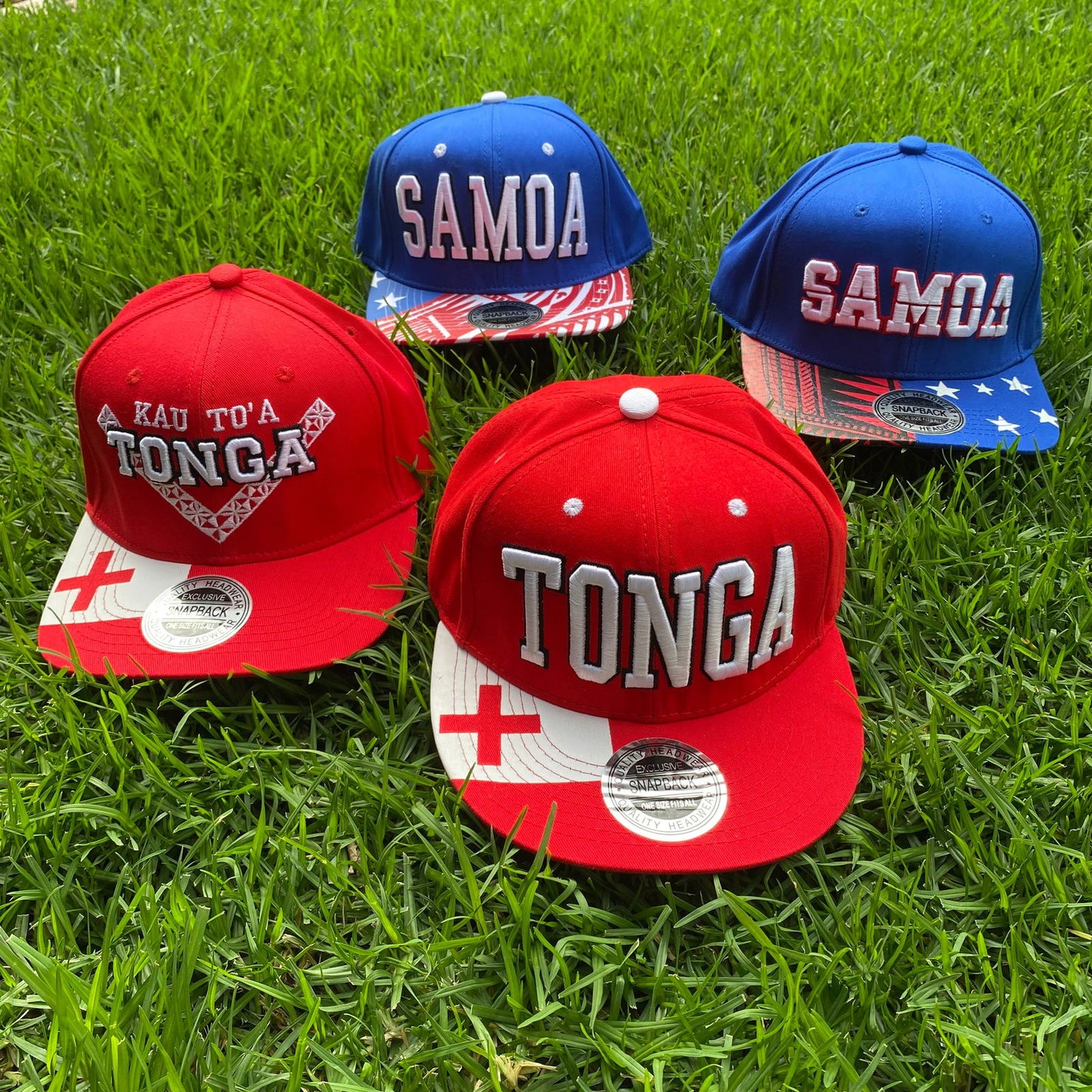 Samoa & Tonga Adjustable Caps #product_variant# - Island Aesthetica