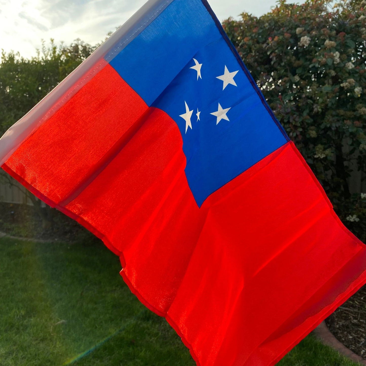 Samoan Car Flags - Island Aesthetica