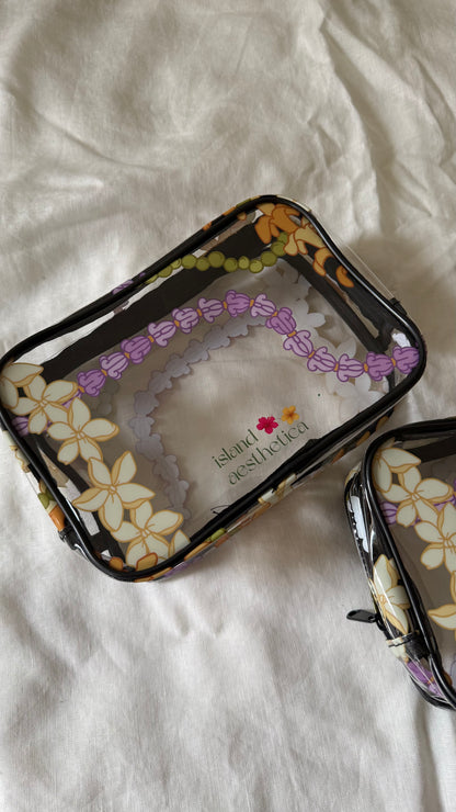Island Floral Travel Cosmetics Bag – Puakenikeni Design