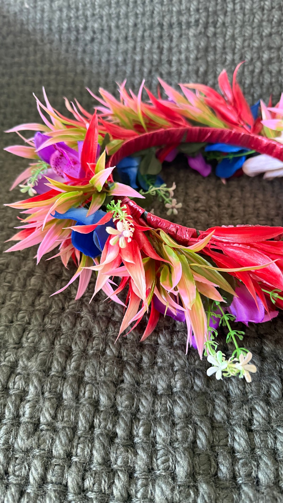 Pale Hawaiian Flower Crowns Lei Po’o