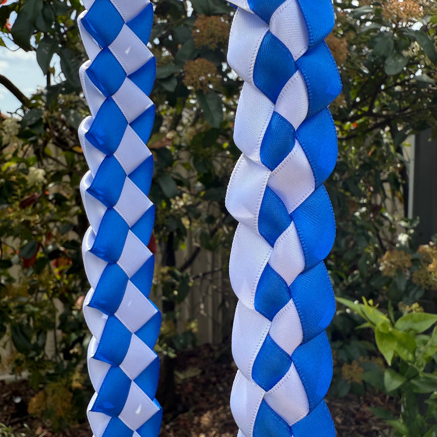 Ribbon Braided Graduation Lei Open Ended Ula