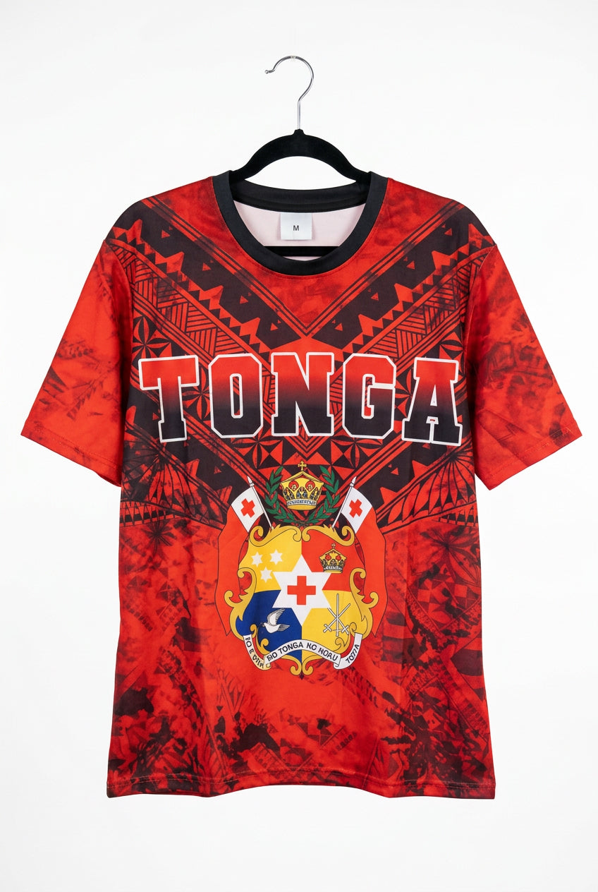 Tonga Rugby League Jersey | Mate Ma’a Tonga | XS to 8XL