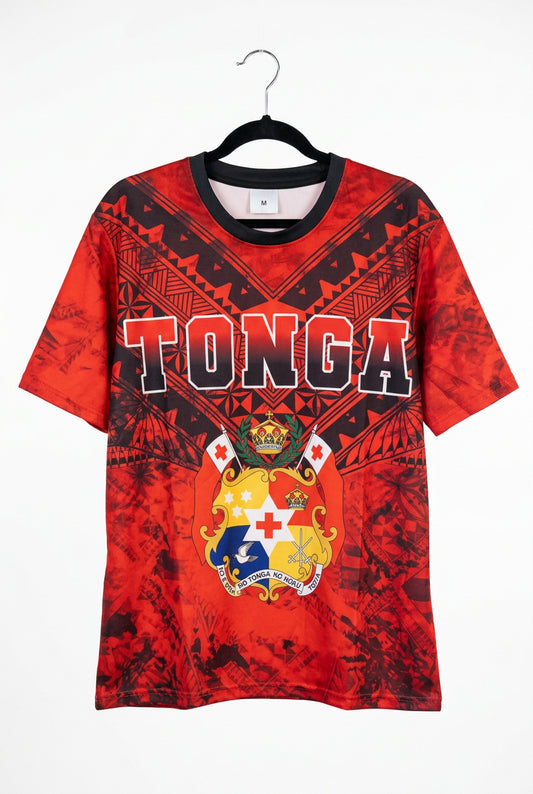 Tonga Rugby League Jersey | Mate Ma’a Tonga | XS to 8XL