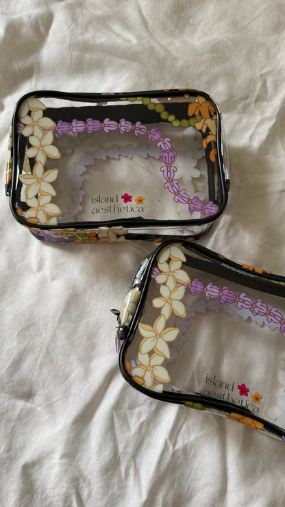 Island Floral Travel Cosmetics Bag – Puakenikeni Design