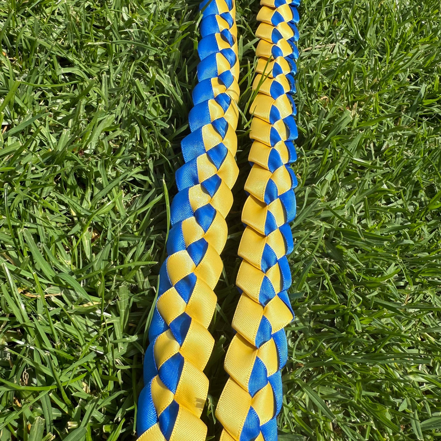 Ribbon Braided Graduation Lei Open Ended Ula