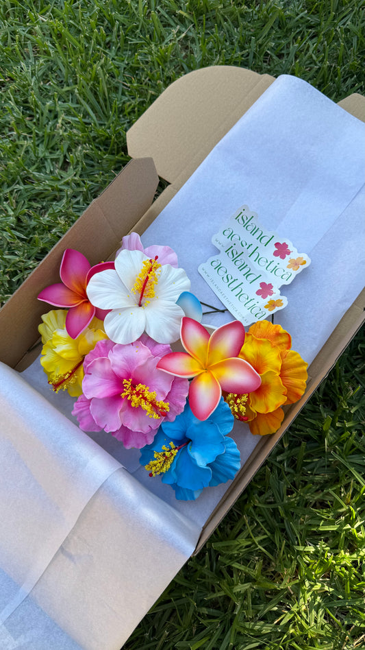 Shya Assorted Flowers (9x) Gift Box