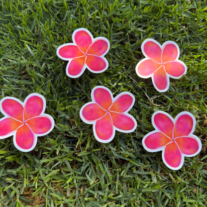 Plumeria Stickers