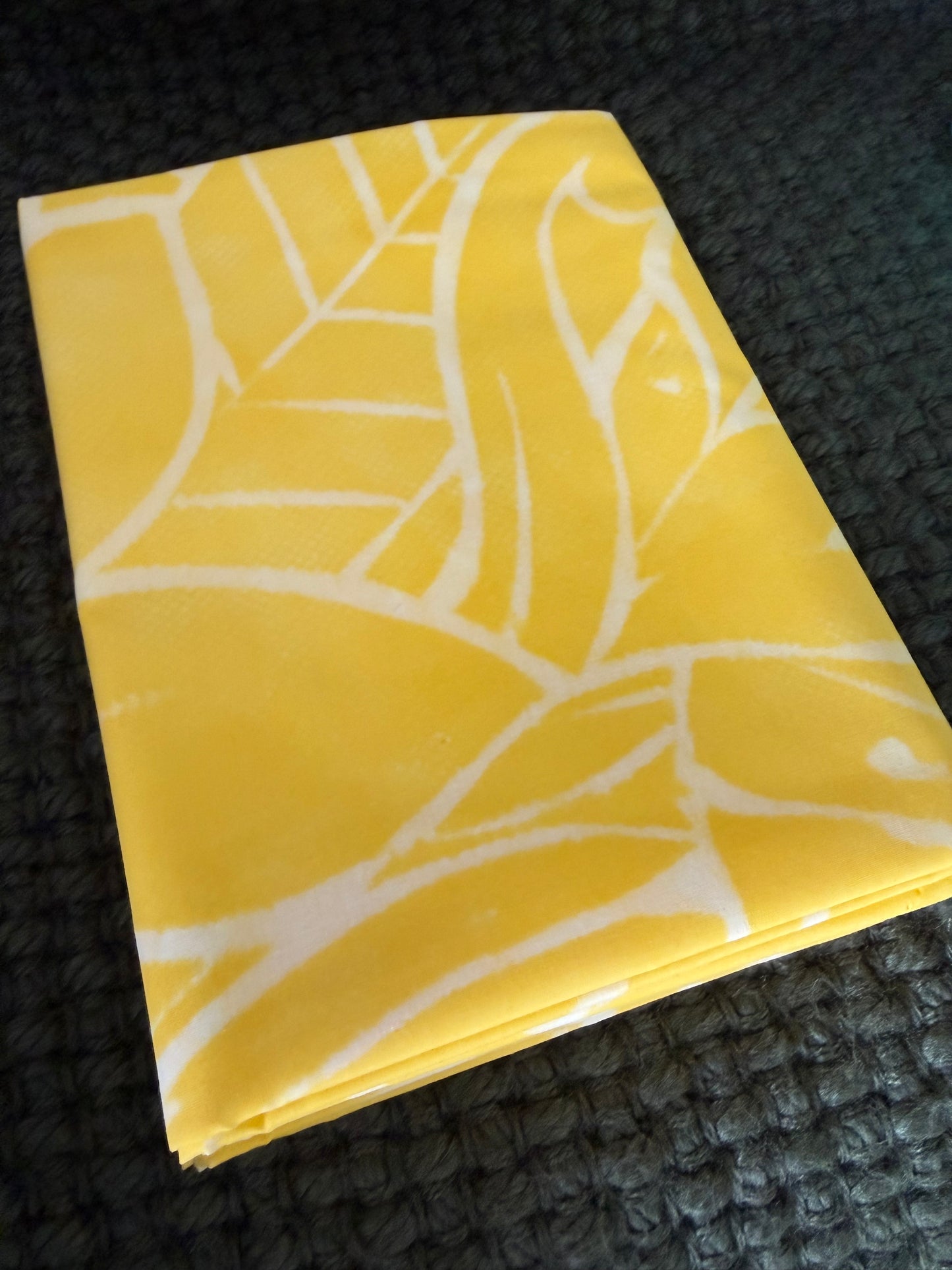 2m Citrus Pastel Block Print Table Clothe or Ie Lavalava Women's Pareo Cotton Poplin Sarong Beach Cover Up Size L