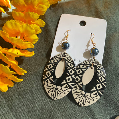 Pearl Drop Earrings Pacific Island Accessories