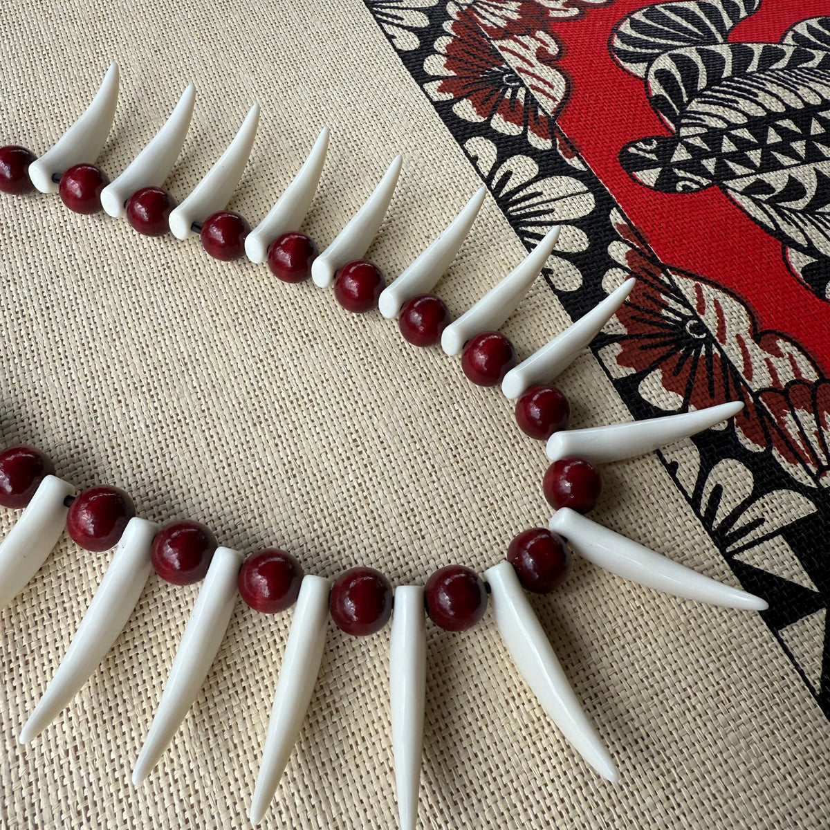 Acrylic Ula Nifo Samoan Traditional Necklaces Islander Siva Accessorie ...