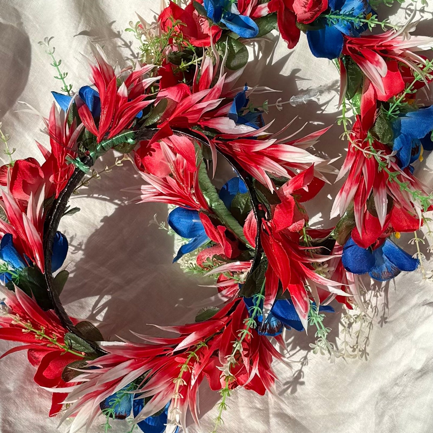 Pale Hawaiian Flower Crowns Lei Po’o