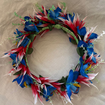 Pale Hawaiian Flower Crowns Lei Po’o