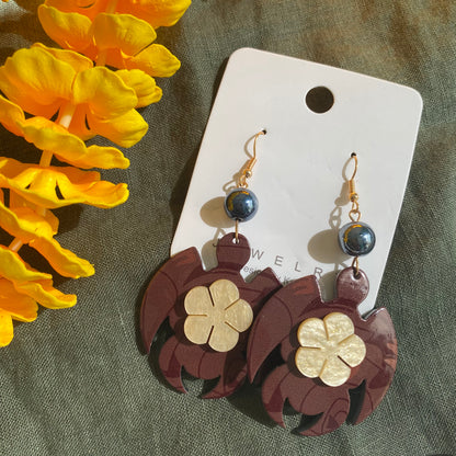 Pearl Drop Earrings Pacific Island Accessories