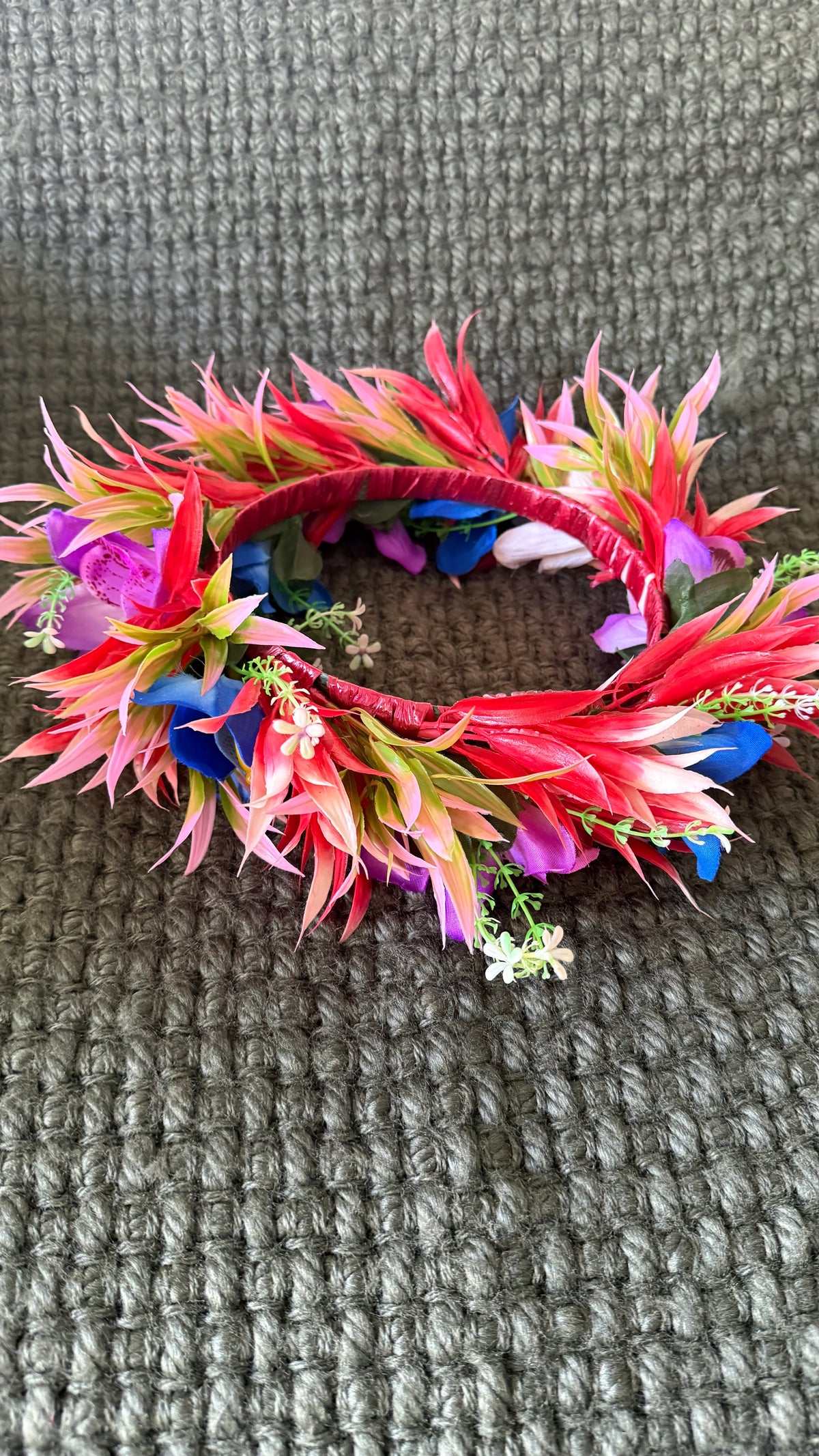 Pale Hawaiian Flower Crowns Lei Po’o