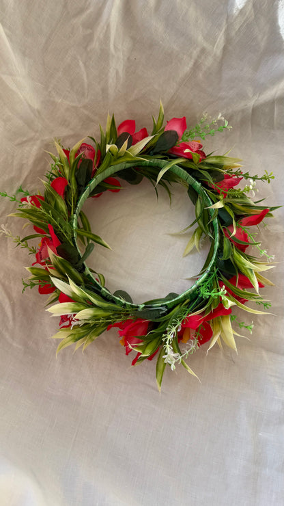 Pale Hawaiian Flower Crowns Lei Po’o