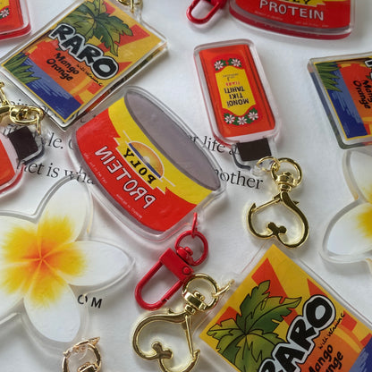 Assorted Keychains (5x) Gift Box