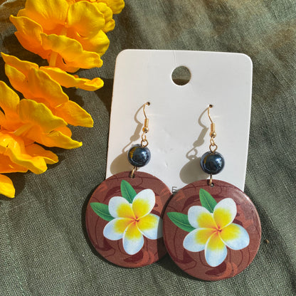 Pearl Drop Earrings Pacific Island Accessories