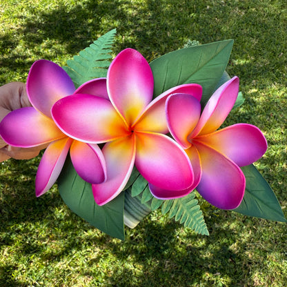 Large Plumeria Hair Clip