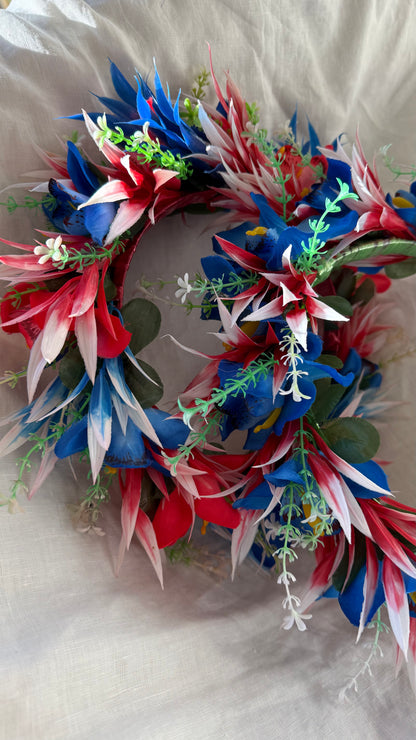 Pale Hawaiian Flower Crowns Lei Po’o