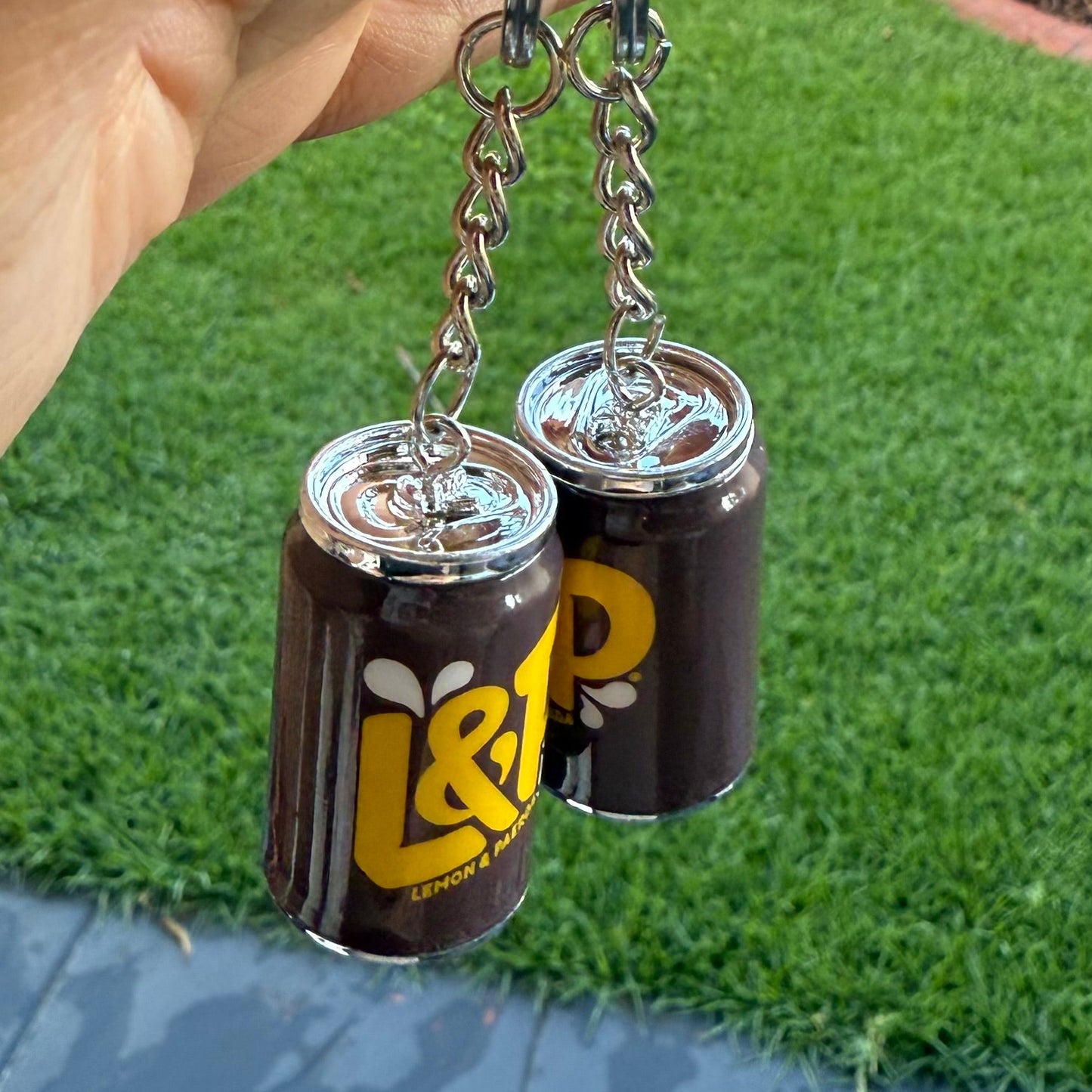 L&P drink keychain bag charm New Zealand