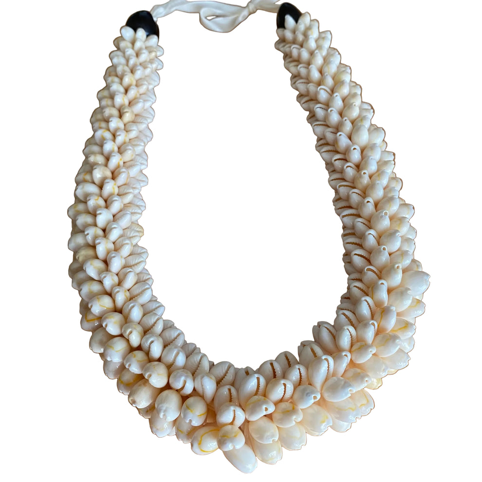 Cowrie Shell Necklace Ula Lei – Island Aesthetica