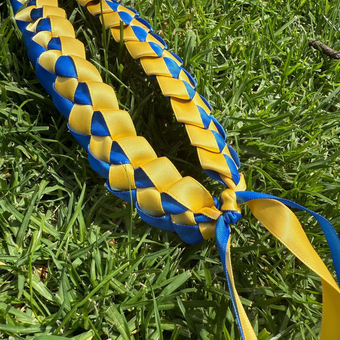 Ribbon Braided Graduation Lei Open Ended Ula