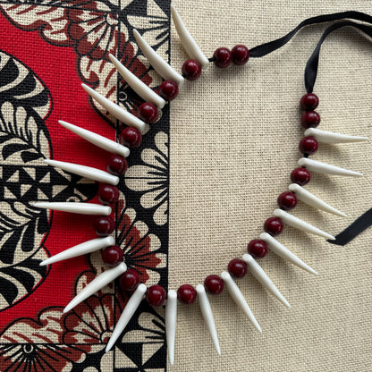 Ula Nifo Samoan Traditional Necklaces Islander Siva Acrylic Accessories Ulalei