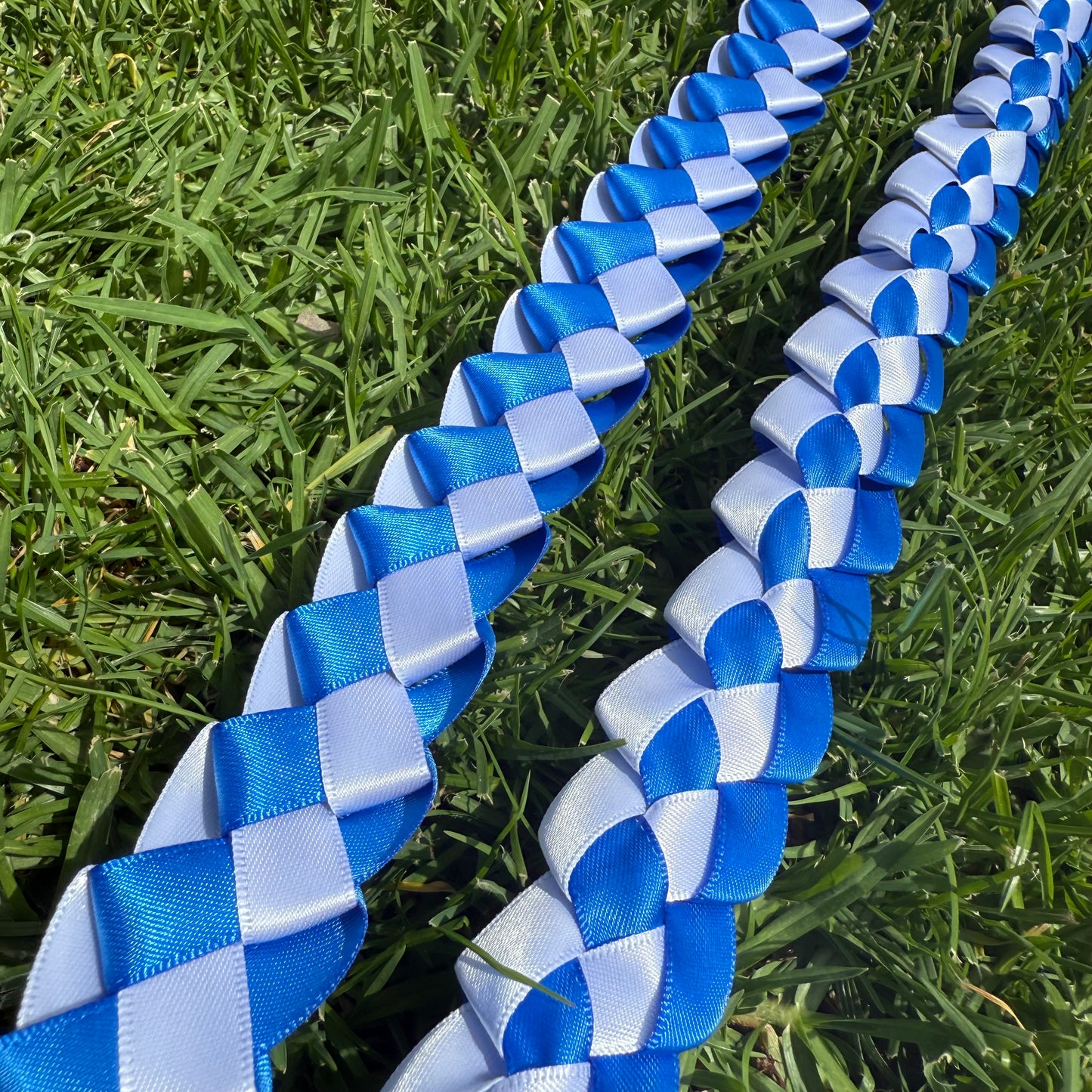 Ribbon Braided Graduation Lei Open Ended Ula