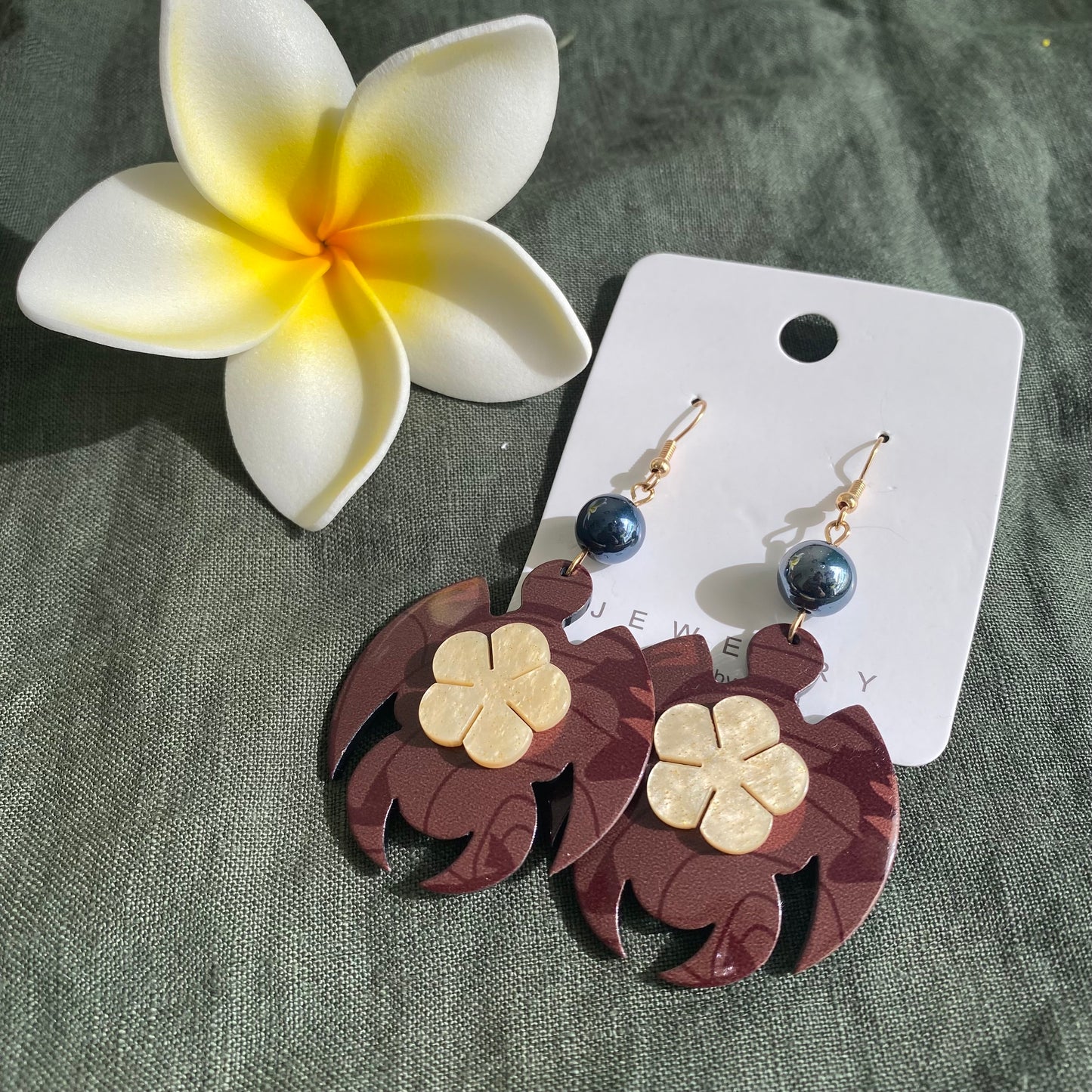 Pearl Drop Earrings Pacific Island Accessories