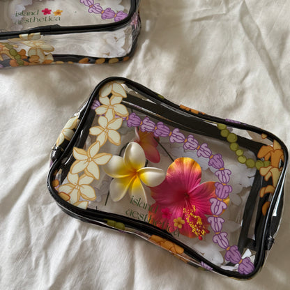 Island Floral Travel Cosmetics Bag – Puakenikeni Design