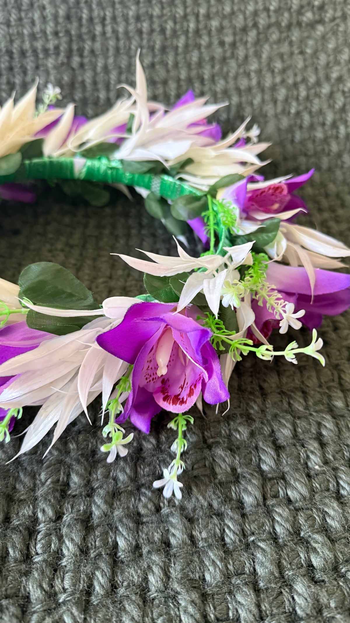 Pale Hawaiian Flower Crowns Lei Po’o
