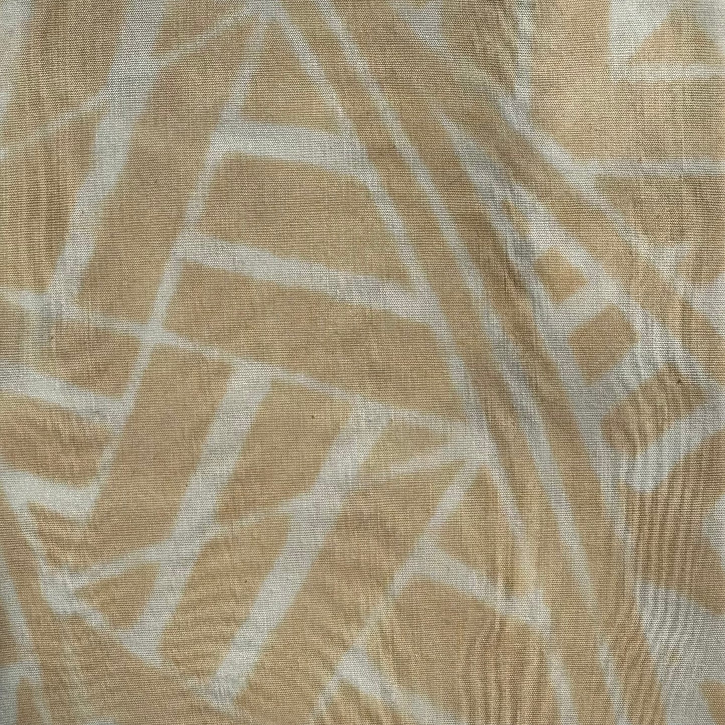 2m Sand Pastel Block Print Table Clothe or Ie Lavalava Women's Pareo Cotton Poplin Sarong Beach Cover Up Size L