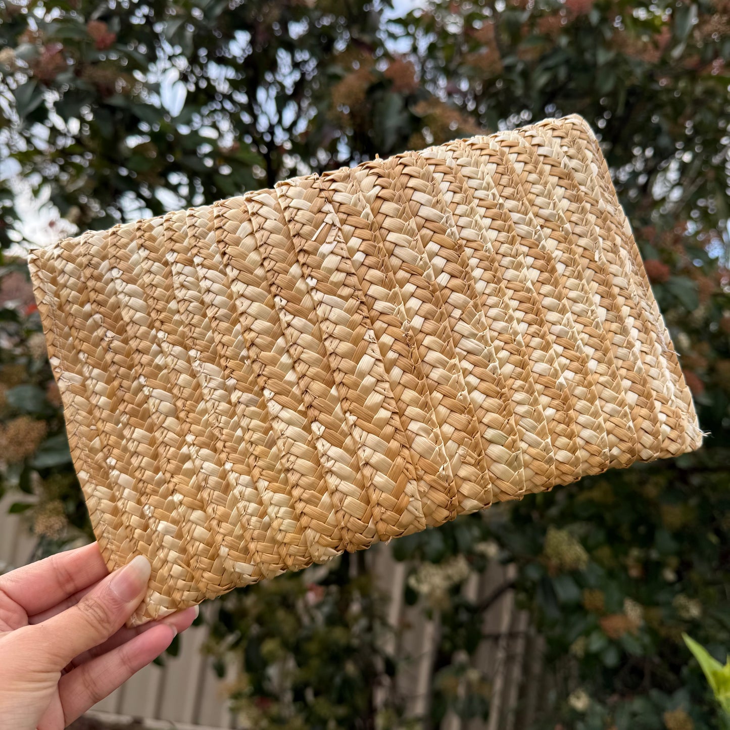 Straw Woven Beach Clutch Island Purse Handbag