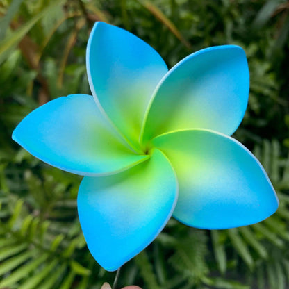 Amaia Large Frangipani Sei Faux Hair Flowers Pacific Islander Womens Accessories 9cm Tekiteki - Island Aesthetica