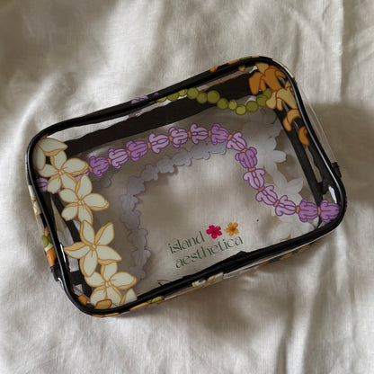 Island Floral Travel Cosmetics Bag – Puakenikeni Design