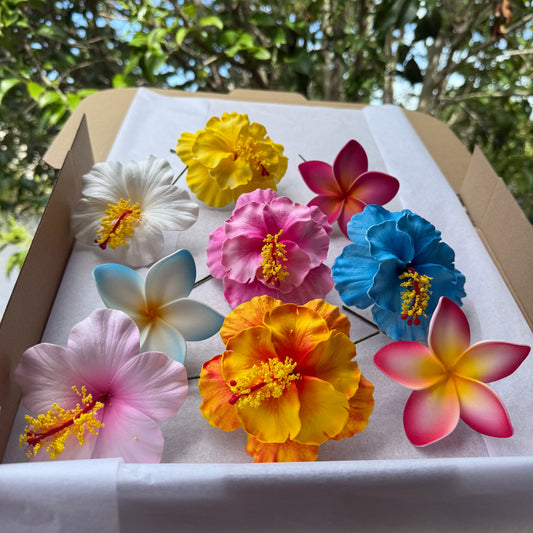 Shya Assorted Flowers (9x) Gift Box