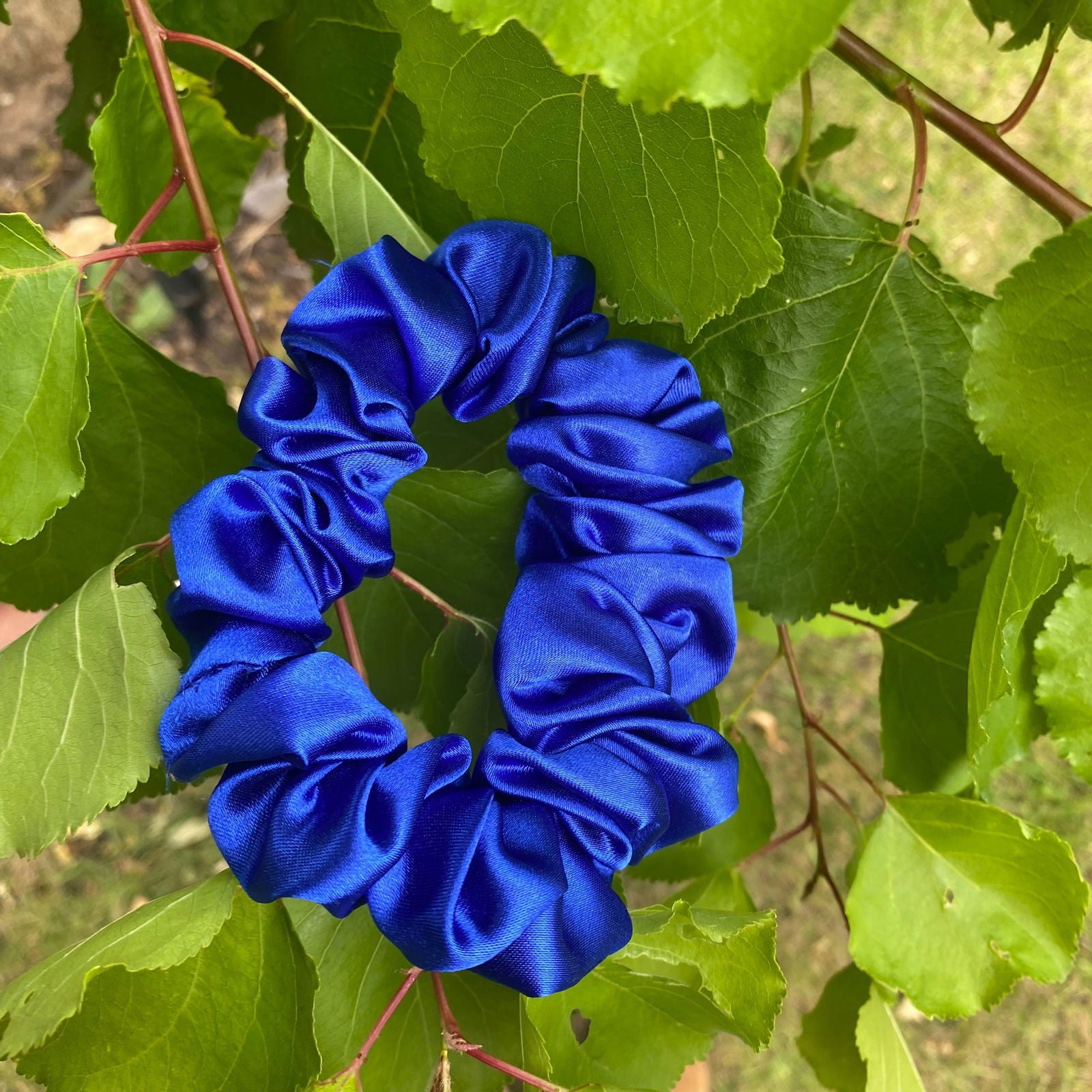 Bertha Large Satin Scrunchies Hair Accessories - Island Aesthetica