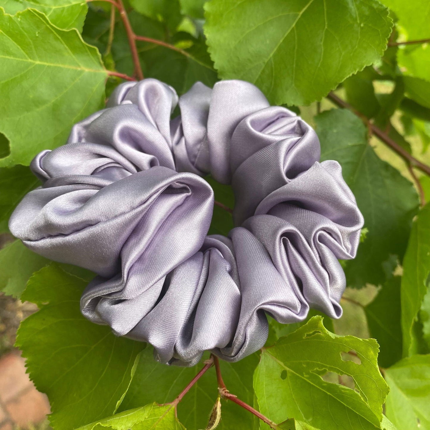 Bertha Large Satin Scrunchies Hair Accessories - Island Aesthetica