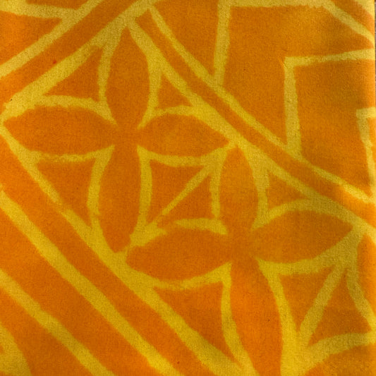 2m Sunburst Pastel Block Print Table Clothe or Ie Lavalava Women's Pareo Cotton Poplin Sarong Beach Cover Up Size L