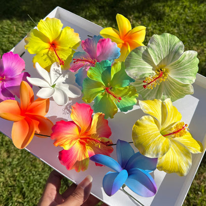Marina Assorted Gift Box (11 pieces) Hibiscus Frangipani Tiare