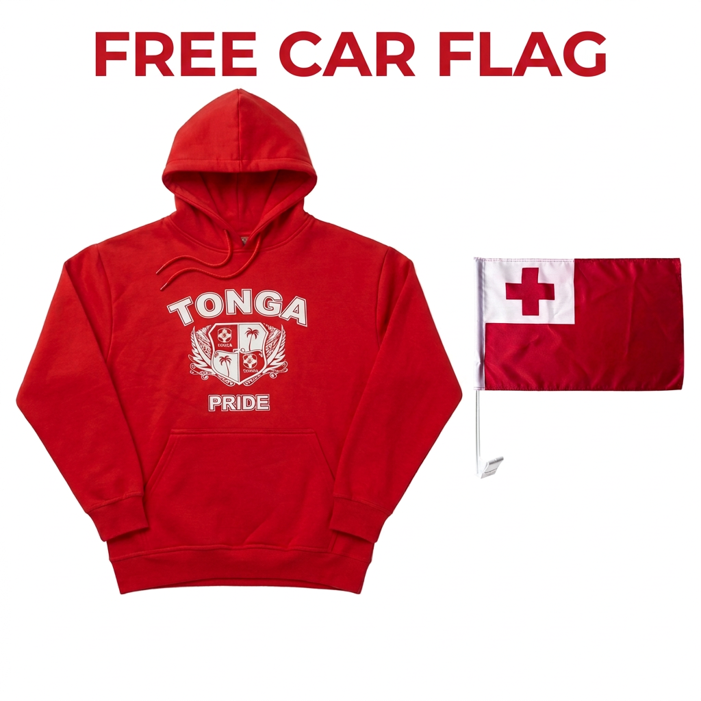 Tonga Rugby League Hoodie | RLWC Supporters Bundle