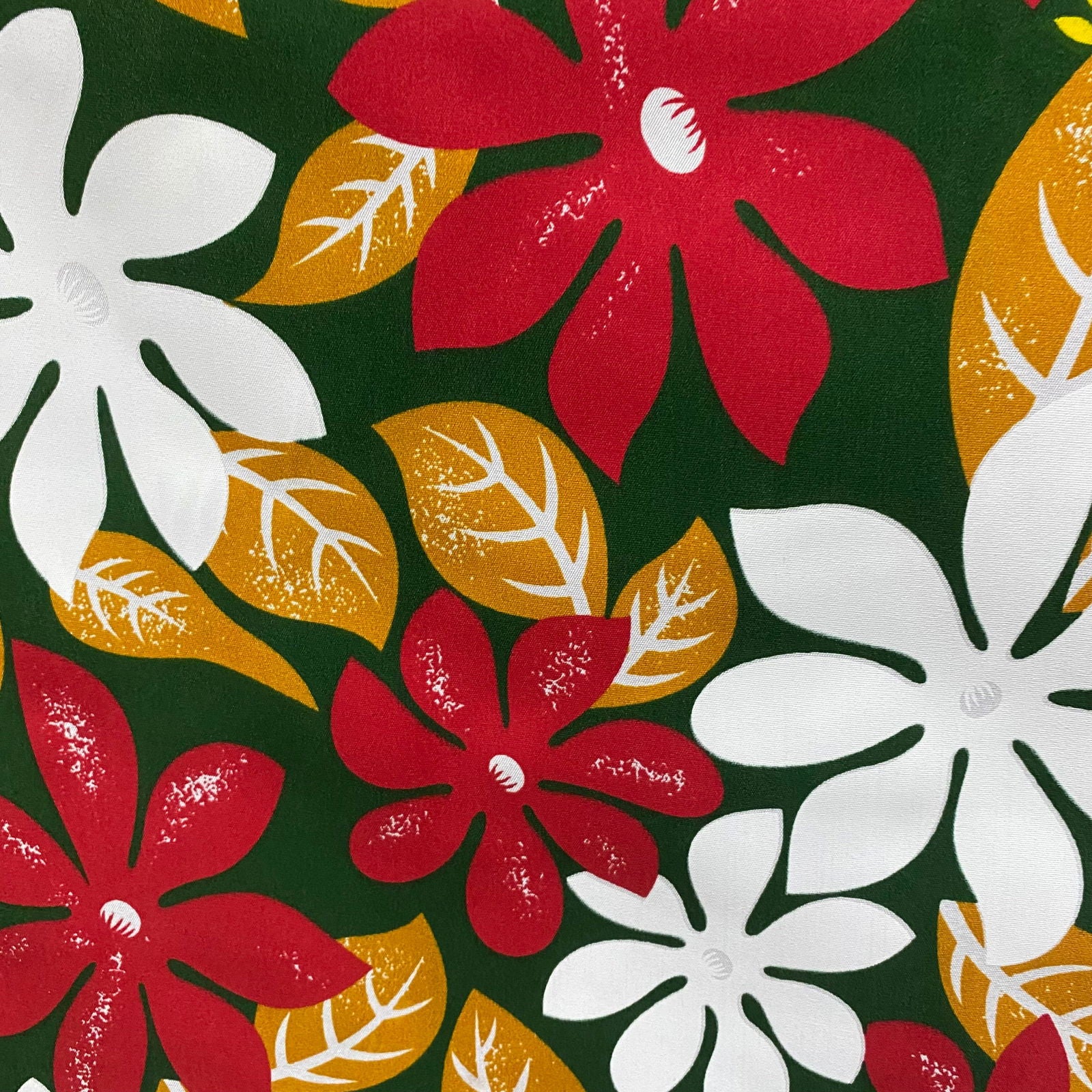 Cotton Poplin Floral Polynesian Printed Fabric Material (by the meter) #product_variant# - Island Aesthetica