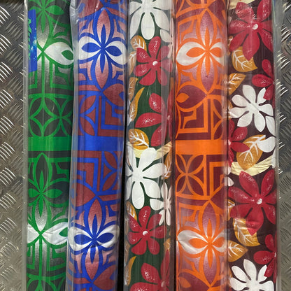 Cotton Poplin Floral Polynesian Printed Fabric Material (by the meter) #product_variant# - Island Aesthetica