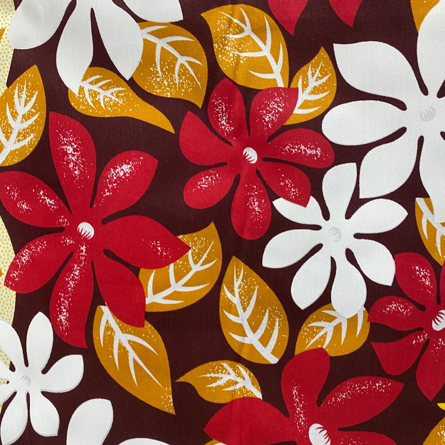 Cotton Poplin Floral Polynesian Printed Fabric Material (by the meter) #product_variant# - Island Aesthetica