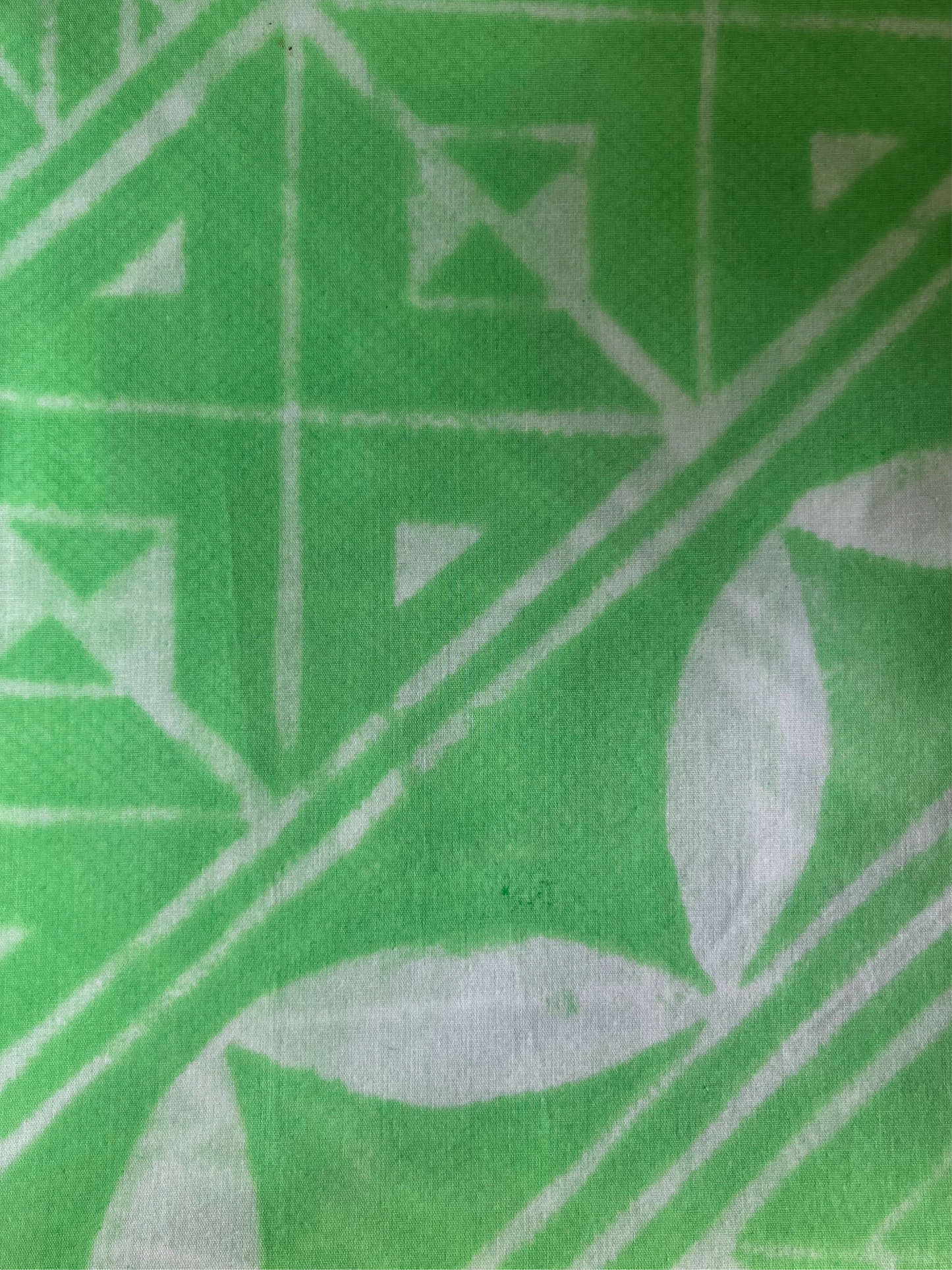 2m Pastel Block Print Table Cloth or Ie Lavalava Women's Pareo Cotton Poplin Sarong Beach Cover Up Size L