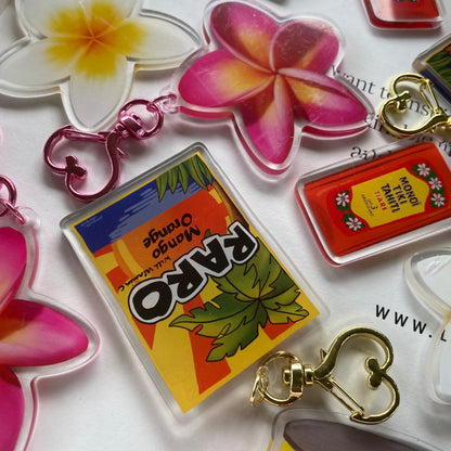 Assorted Keychains (5x) Gift Box