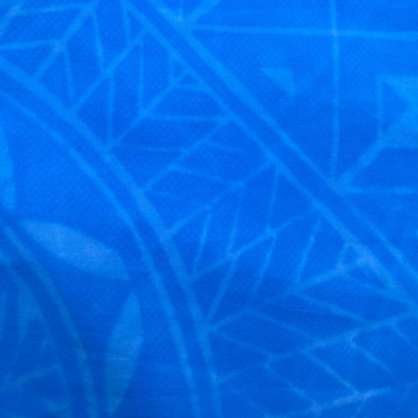 2m Marine Pastel Block Print Table Cloth Ie Lavalava Women's Pareo Cotton Poplin Sarong Beach Cover Up Size L