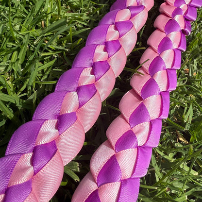 Ribbon Braided Graduation Lei Open Ended Ula